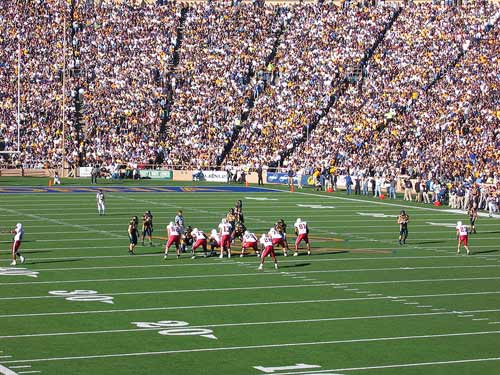 Big Game, 2004 between Cal and Stanford.