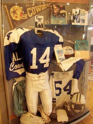 Dallas Cowboys Exhibit.