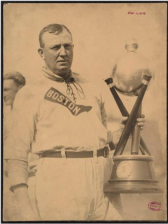 Cy Young of the Boston Red Sox on Cy Young Day.