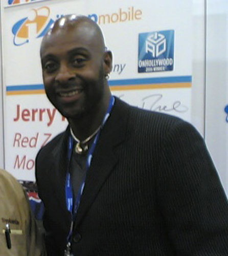 NFL legend Jerry Rice.