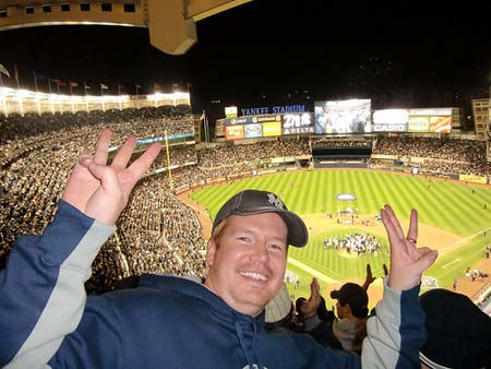 New York Yankees Fans World Series 2009 Game.