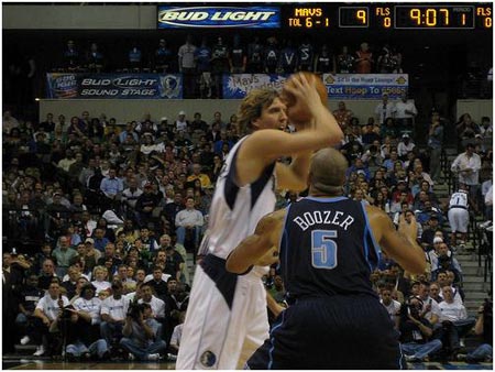 Nowitzki vs. Boozer.