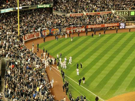 New York Yankees World Series 2009 Game.
