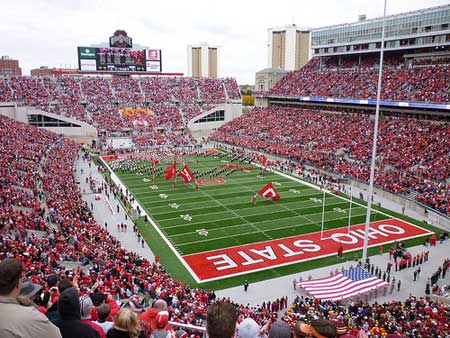 Ohio Stadium.