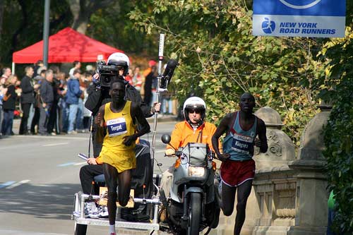 NYC Marathon Paul Tergat (KEN).