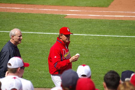 Tony LaRussa Ready to Give Game Balls to Fans.