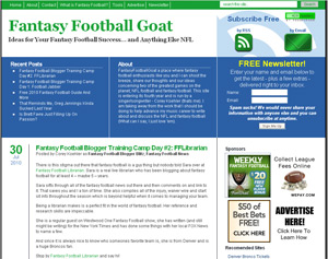 Fantasy Football Goat