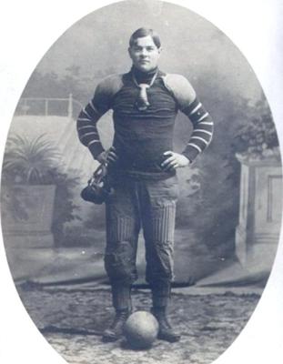 Old Football Uniform Photo